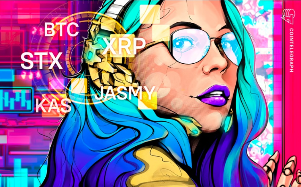 比特币价格上涨至 7 万美元可能会吸引买家购买 XRP、KAS、STX 和 JASMY