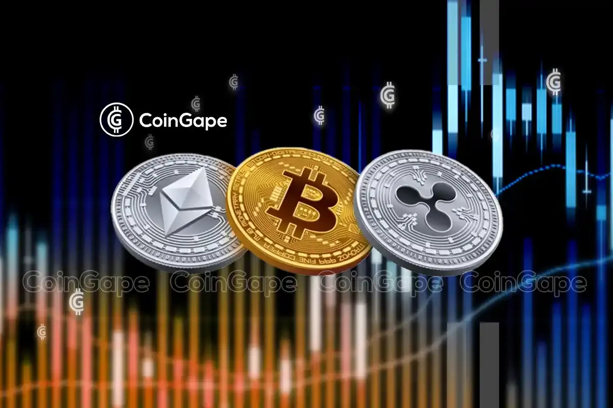 比特币、以太坊、XRP 三大价格预测:BTC 将突破 62,000 美元水平