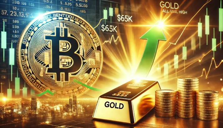 降息和经济刺激引发风险偏好:比特币走高,黄金创下新高