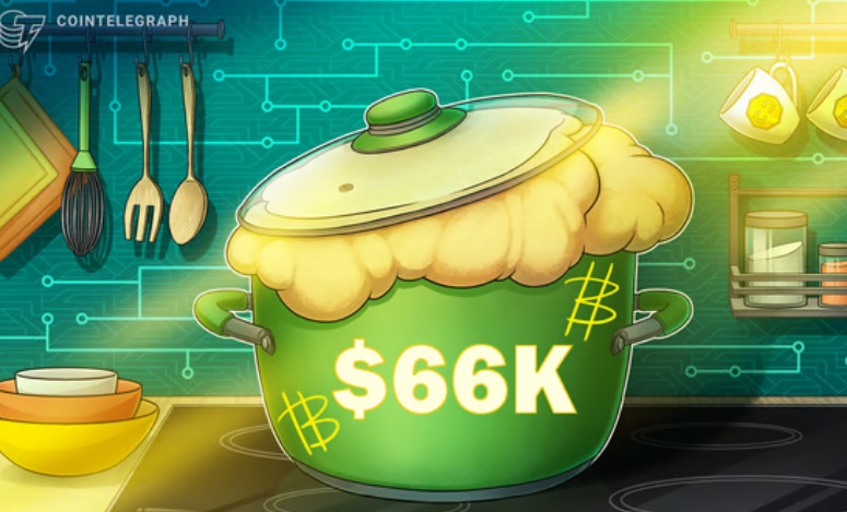 比特币突破 66,000 美元,加密货币股票价格上涨