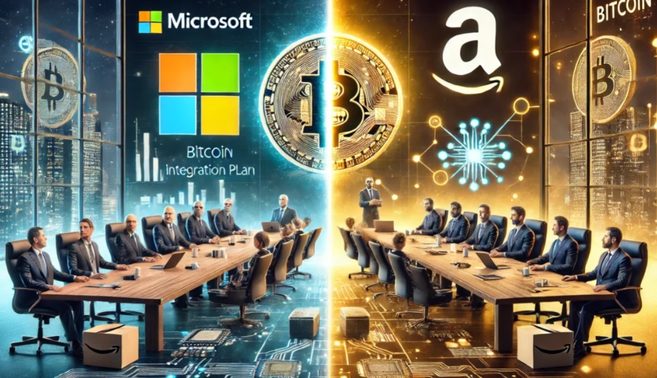 微软董事会以风险担忧为由拒绝比特币计划;亚马逊关注加密货币动向