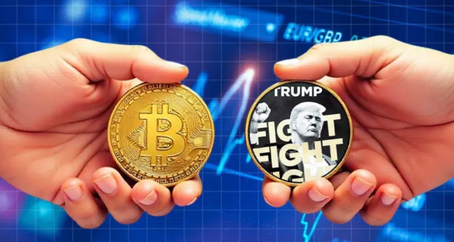 比特币交易价格超过 98,000 美元,特朗普股价上涨 40%