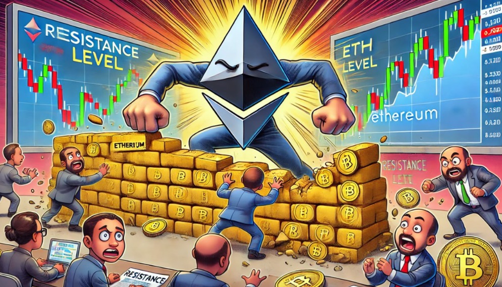 以太坊触及主要阻力位:ETH 价格的潜在转折点?