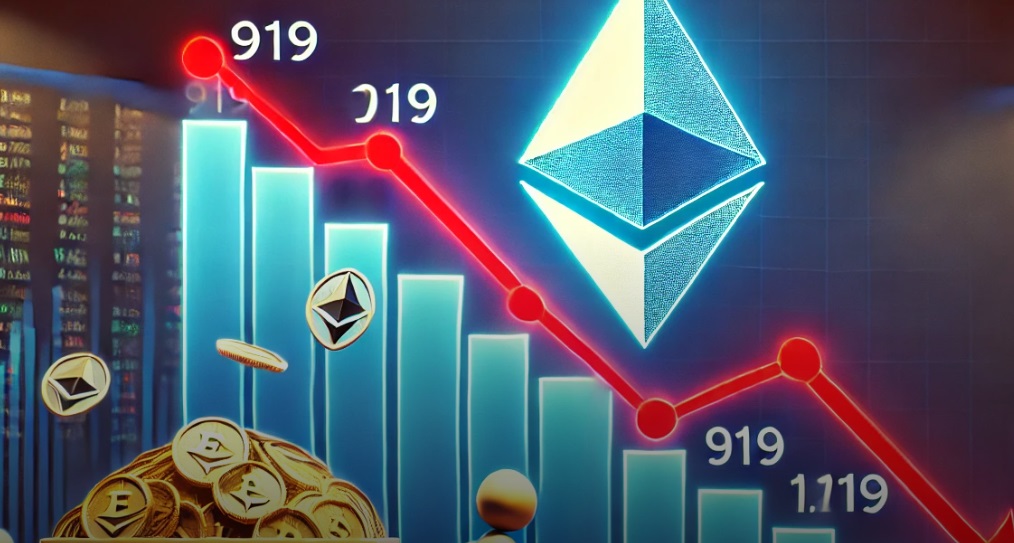 以太坊持有超过 10,000 ETH 的地址在两周内下降到 919 个
